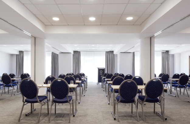A large meeting room with all main amenities in the city center of Reykjavik at Center Hotels Plaza.