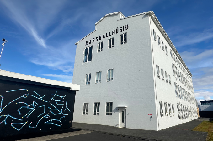 Marshall House in Reykjavík, home to contemporary art exhibitions and Nýló