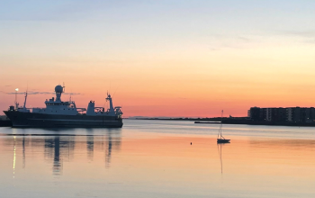sunset header hafnarfjordur