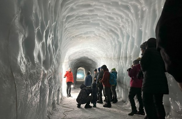 1. into the glacier