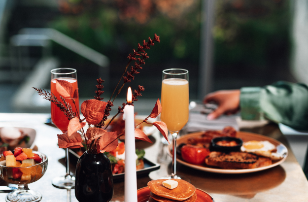 Helgarbröns með spa aðgangi